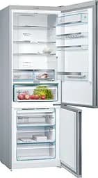 Холодильник Bosch KGN49LB30U 203х67х70см 2 двері холодильне відділення 330 л морозильне відділення 105 л A++ NF Чорний скло (KGN49LB30U) - мініатюра 2