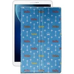 Чохол StatusCASE з екошкіри для планшету Samsung Galaxy Tab A 10.1 (T585) Фешн блакитний