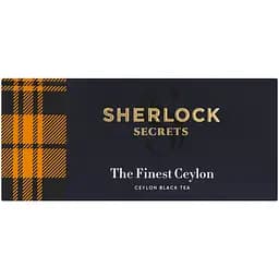 Чай чорний Sherlock Secrets Finest Ceylon 44 г (22 шт x 2 г) - мініатюра 2