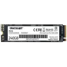 Накопитель SSD M.2 2280 240GB Patriot (P310P240GM28)