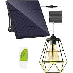 Сонячні підвісні світильники Intellame з дистанційним керуванням