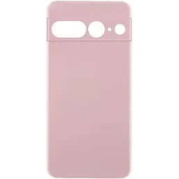 Чохол TPU Getman Liquid Silk Full Camera для Google Pixel 7 Pro Рожевий / Pink Sand