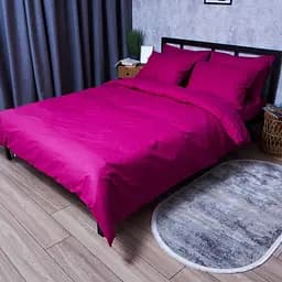 Комплект постільної білизни Moon&Star Бязь Gold Люкс Crimson Elegance King Size 220x240 наволочки 2х70х70