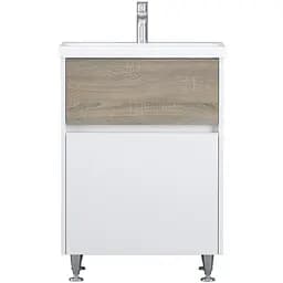 Тумба підлогова AM.PM GEM S 60 см з умивальником M91-FSX0602-WC0602WF38