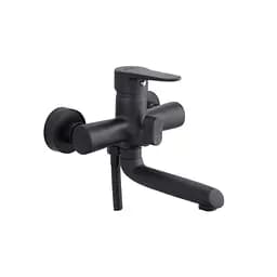 Смеситель для ванной Kroner KRM Elbe - SCH060 CV023770 Черный матовый