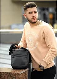 Чоловіча сумка месенджер Sambag 23х7х19 см sum0010799
