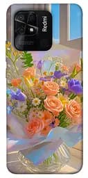 Чохол Demsky Яскравий букет для Xiaomi Redmi 10C