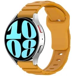 Силиконовый ремешок Defense для Smart Watch 22mm Dark Yellow