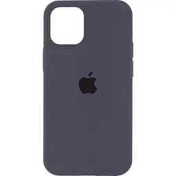 Чехол Silicone Case для Apple iPhone 15 Pro Dark Grey AA [92745]