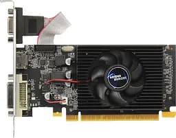 Видеокарта Golden Memory GT 710 2Gb GDDR3, 64-bit, VGA/DVI/HDMI, 954/1600 MHz, Low Profile (GT710D32G64BIT) (GDDR3, 64 bit, PCI-E 2.0 x16)