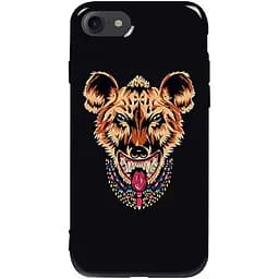 Чохол-накладка Toto Pure TPU 2 mm Print Case Apple iPhone 7/8/SE 2020 #26 Hyena Black