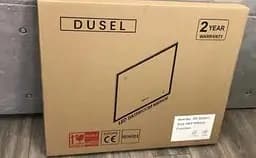 Дзеркало Dusel DE-M3001 75x120 см, Білий - мініатюра 7