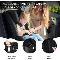 Автокрісло Kinderkraft Safety Fix 2 i-Size Black KCSAFI02BLK0000 (00-00305218) - мініатюра 15