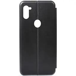 Чохол-книжка Toto Book Rounded Leather Case Samsung Galaxy A11/M11 Black - мініатюра 2