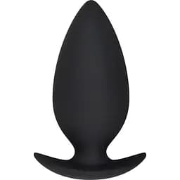 Силиконовая анальная пробка Toy Joy Bubble Butt Player 10,5 см (черный)