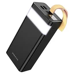 Універсальна мобільна батарея Power Bank Borofone BJ18A 30000mAh (Чорний) - мініатюра 2