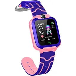 Детские смарт-часы Smart Watch Kids XO-H100 с камерой и GPS розовый