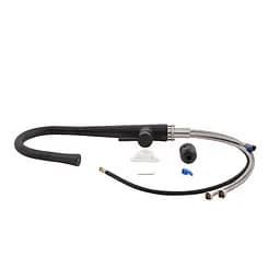 Змішувач для кухні Qtap Evicka з висувним виливом QTEVI9135103UB Black Matt, Чорний матовий - мініатюра 8
