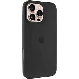 Чохол Epik Silicone Case Full Protective AA для Apple iPhone 16 Pro 6.3 Чорний/Black