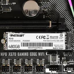 Накопичувач SSD M.2 2280 480GB Patriot (P310P480GM28) - мініатюра 6