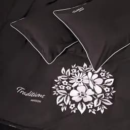 Комплект постільної білизни MirSon Сатин Elit 0211 Cacao Traditions 200х220 см (2200010538229)