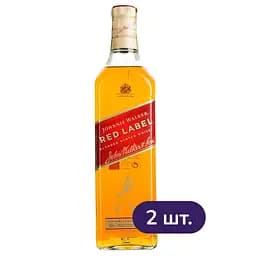Виски Johnnie Walker Red Label 40% 1.4 л (2 шт. х 0.7 л)