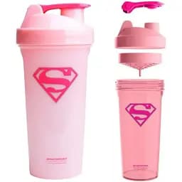 Шейкер спортивний Smart Shake DC Supergirl Shaker Lite 800 мл - мініатюра 3