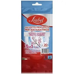 Ароматичні серветки Liabel для сушильних машин з ароматом Квіткового лугу 20 шт.