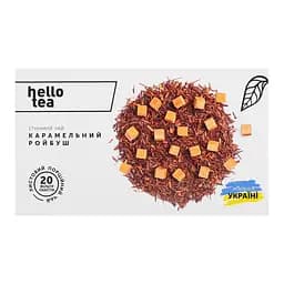 Уцінка. Чай Hello Tea Карамельний ройбуш 20 пак 40 г  - мініатюра 2
