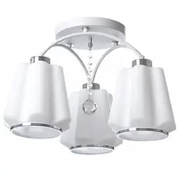 Люстра потолочная Brille классическая E27 60W WH (BL-426C/3)