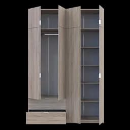 Розпашна Шафа для одягу Doros Лукас Дуб Сонома 160х50х240 (80737730) - мініатюра 5