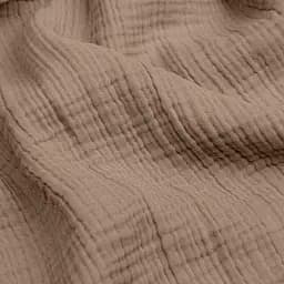 Комплект постільної білизни Cosas Brown CS1 Євро муслін коричневий (Muslin_019Brown_El180x30-019Brown_200) - мініатюра 10