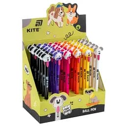 Ручка кулькова автоматична Kite Little puppy синя (K25-028-2) - мініатюра 2