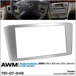 Перехідна рамка Toyota Avensis AWM 781-07-048 - мініатюра 6