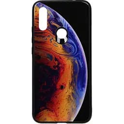 Чехол-накладка Toto Print Glass Space Case Xiaomi Redmi 7 Violet