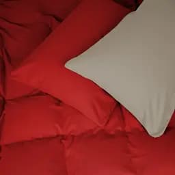 Наволочка MirSon Фланель Cappuchino-Red 50х50 см (2200009659027)