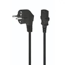 Кабель живлення від мережі PC-186, чорний, 3 м, Maxxter, CEE 7/7 - IEC C13, 3x1.5 мм² (CL-22-10)