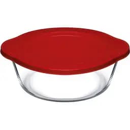 Форма для запекания Pasabahce Borcam с крышкой 2100 мл (59001)