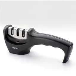 Точилка для ножів Ardesto Gemini 20.5x5.5x7.5 см чорна (AR1920BS) - мініатюра 2