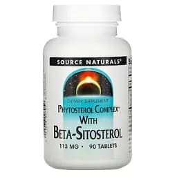 Бета-ситостерол Source Naturals Beta-Sitosterol 113 мг 90 пігулок