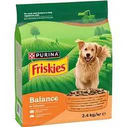 Сухий корм для дорослих собак Friskies Balance з куркою та овочами 2.4 кг - мініатюра 2