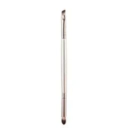 Кисточка для макияжа бровей и век двусторонняя Beauty Luxury Double Eyeshadow Brush MA-17