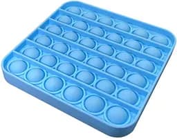 Іграшка-антистрес Pop it квадрат блакитна