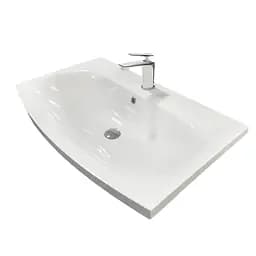 Умывальник накладной Adamant Laguna 80 White искусственный камень 800x490x170 мм 80 см