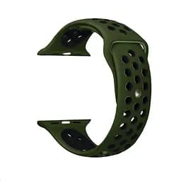 Ремінець Nike Sport Apple Watch 42/44/45/46/49 мм Olive Black L (30)