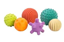 Набір сенсорних м'ячиків Miniland Sensory Balls, різнобарвний