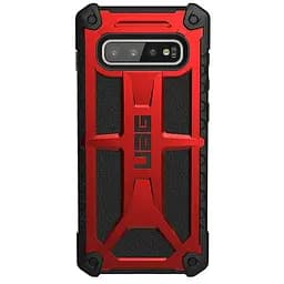 Оригинальный противоударный чехол UAG Monarch для Samsung Galaxy S10 Plus (6.4") Crimson 211351119494