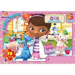 Дитячий пазл "Лікар Плюшева" DP00642 постер 70 елементів