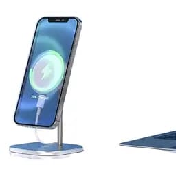 Бездротовий ЗП HOCO CW32 Happiness magnetic desktop wireless charger Magsafe для серії iPhone 12