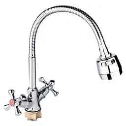 Змішувач для кухні з рефлекторним зливом Lidz (CRM) 75 21 271F-4